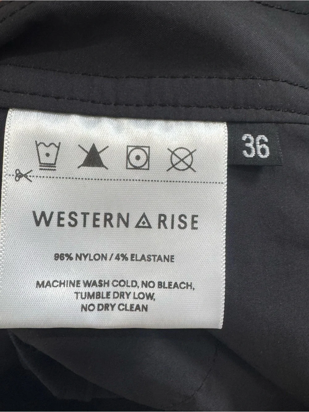 Western Rise Evolution Pant Slim Fit Blue Performance Travel 36x36/38 Long NWT